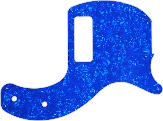 WD Custom Pickguard For Gibson 2019-Present Les Paul Junior Tribute DC #28BU Blue Pearl/White/Black/