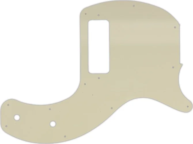 WD Custom Pickguard For Gibson 2019-Present Les Paul Junior Tribute DC #55 Parchment 3 Ply