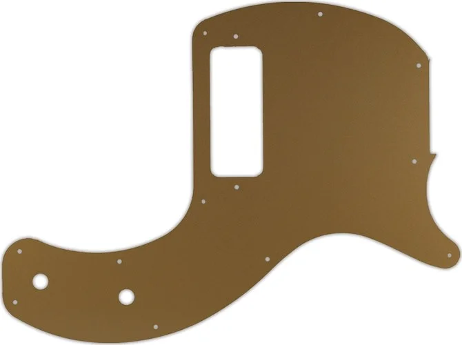 WD Custom Pickguard For Gibson 2019-Present Les Paul Junior Tribute DC #59 Gold/Clear/Gold