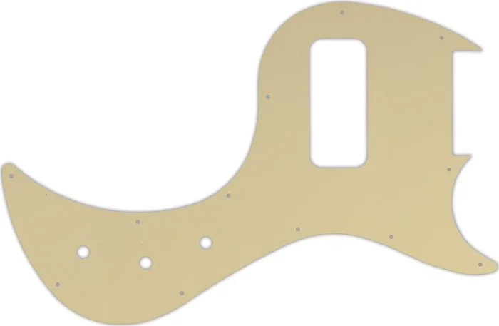 WD Custom Pickguard For Gibson 5 String EB5 Bass #06 Cream