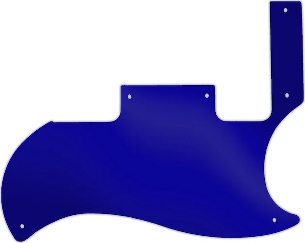 WD Custom Pickguard For Gibson 50th Anniversary Pete Townshend SG Special #10DBU Dark Blue Mirror