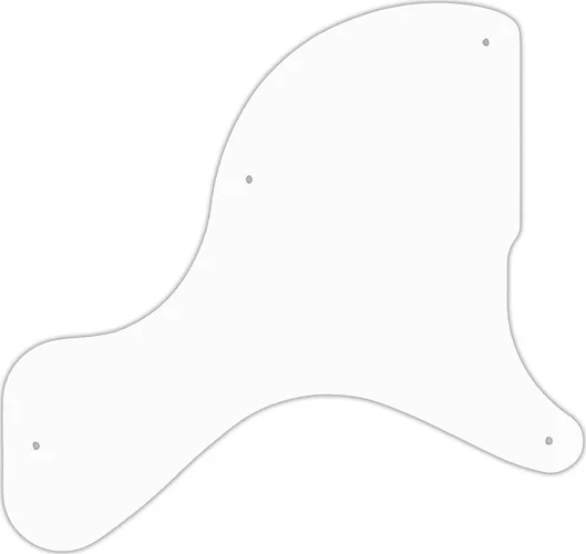 WD Custom Pickguard For Gibson Billie Joe Armstrong Signature Les Paul Junior #04R White/Red/White