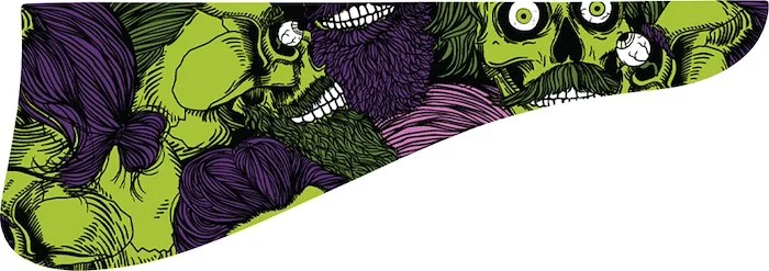 WD Custom Pickguard For Gibson L-5D #GHA02 Zombeard Graphic