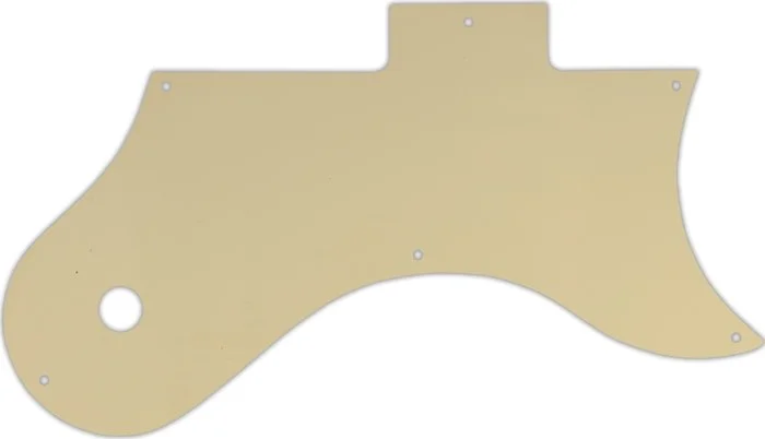 WD Custom Pickguard For Gibson L-6S #06 Cream