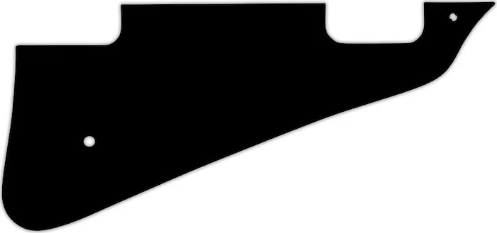 WD Custom Pickguard For Gibson Les Paul Deluxe #01T Black Thin