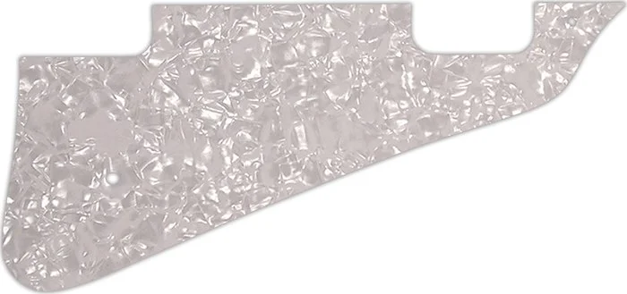 WD Custom Pickguard For Gibson Les Paul Deluxe #28 White Pearl/White/Black/White