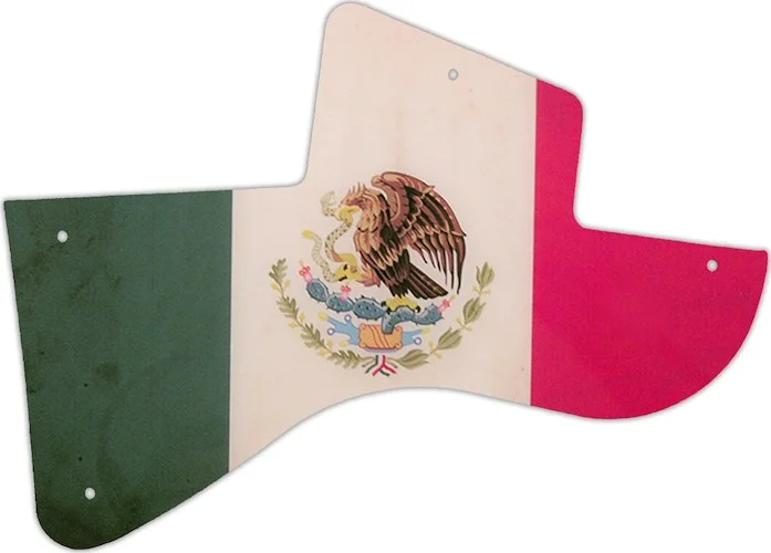 WD Custom Pickguard For Gibson Les Paul Junior Special Humbucker #G12 Mexican Flag Graphic