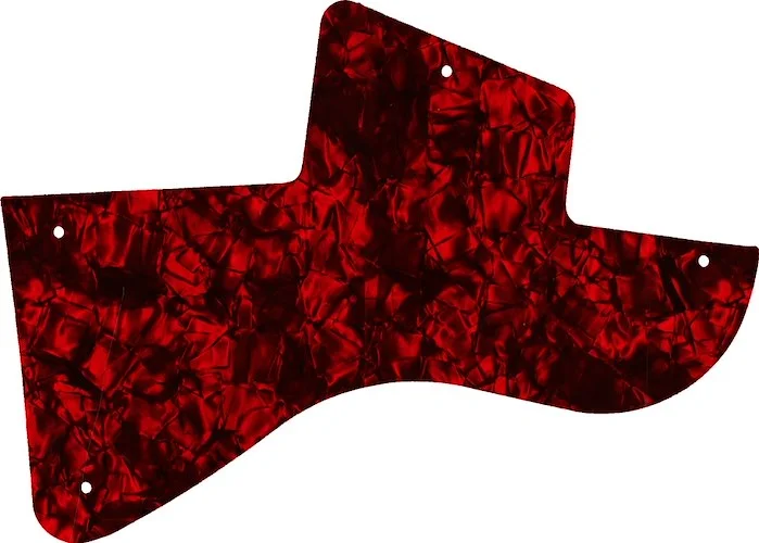 WD Custom Pickguard For Gibson Les Paul Junior Special Humbucker #28DRP Dark Red Pearl/Black/White/Black