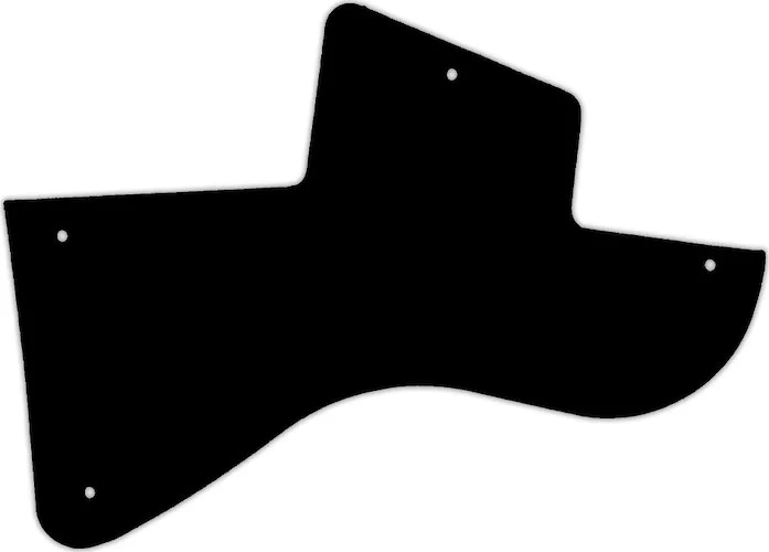 WD Custom Pickguard For Gibson Les Paul Junior Special Humbucker #03G Black/Green/Black