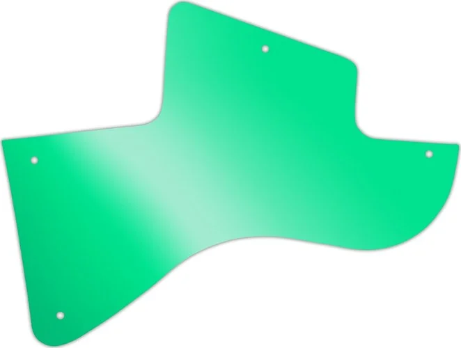 WD Custom Pickguard For Gibson Les Paul Special #10GR Green Mirror