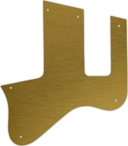 WD Custom Pickguard For Gibson Les Paul Special Double Cutaway VOS #14 Simulated Brushed Gold/Black 