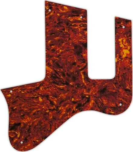 WD Custom Pickguard For Gibson Les Paul Special Double Cutaway VOS #05W Tortoise Shell/White