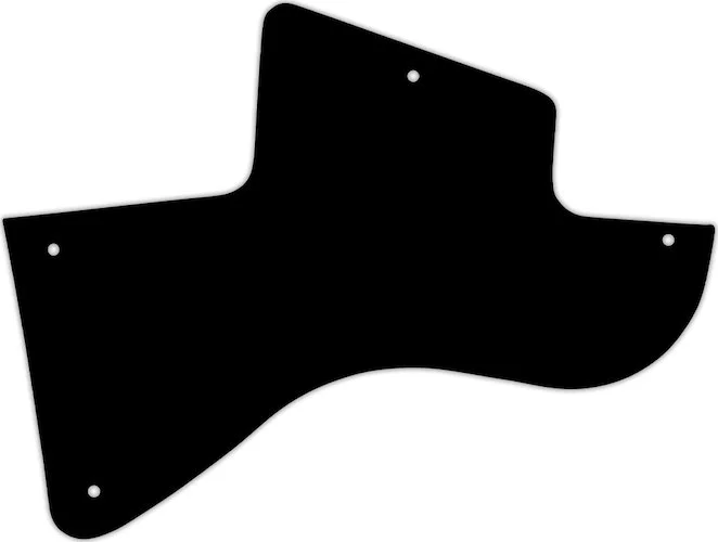 WD Custom Pickguard For Gibson Les Paul Special #03G Black/Green/Black