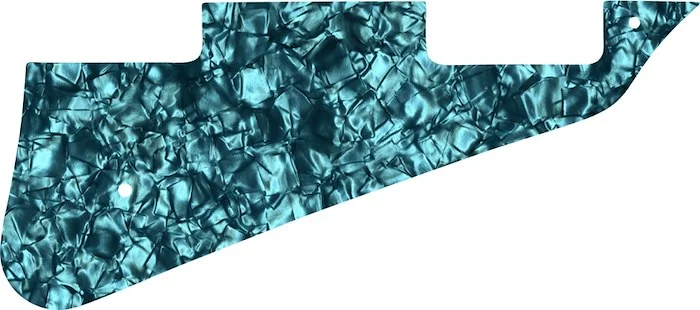 WD Custom Pickguard For Gibson Les Paul Standard Or Les Paul Custom #28AQ Aqua Pearl/Black/White/Black