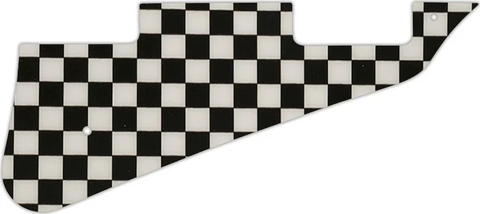 WD Custom Pickguard For Gibson Les Paul Standard Or Les Paul Custom #CK01 Checkerboard Graphic