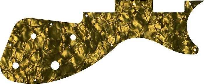 WD Custom Pickguard For Gibson M2 S-Series Les Paul #28GD Gold Pearl/Black/White/Black