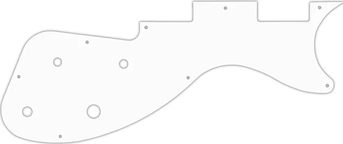 WD Custom Pickguard For Gibson M2 S-Series Les Paul #04R White/Red/White