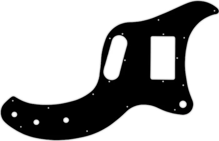 WD Custom Pickguard For Gibson Marauder #03R Black/Red/Black