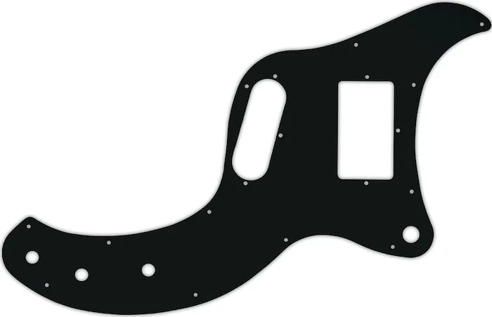 WD Custom Pickguard For Gibson Marauder #01A Black Acrylic