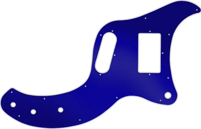 WD Custom Pickguard For Gibson Marauder #10DBU Dark Blue Mirror