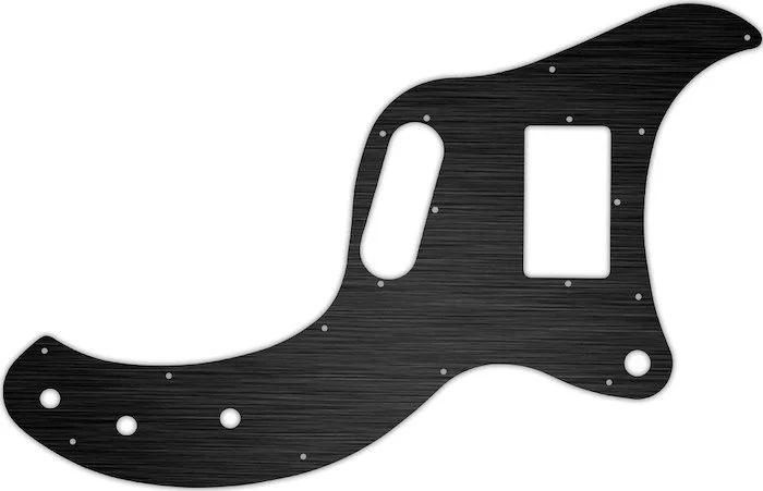 WD Custom Pickguard For Gibson Marauder #27 Simulated Black Anodized