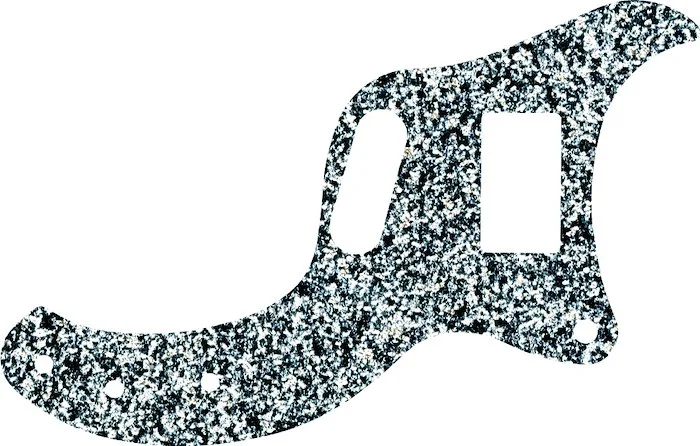 WD Custom Pickguard For Gibson Marauder #60SS Silver Sparkle 