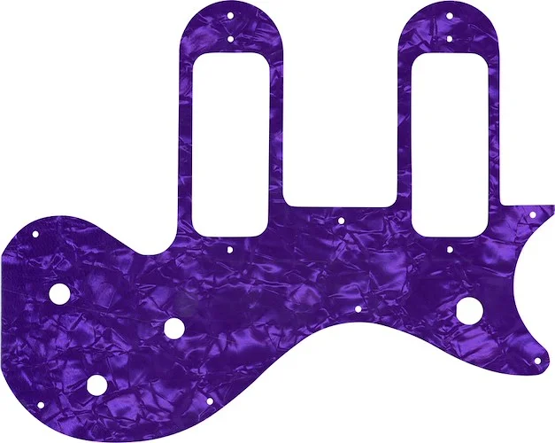 WD Custom Pickguard For Gibson Melody Maker Special With P-90 Pickups #28PRL Light Purple Pearl