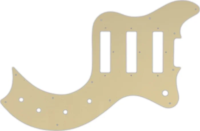 WD Custom Pickguard For Gibson S-1 #06T Cream Thin
