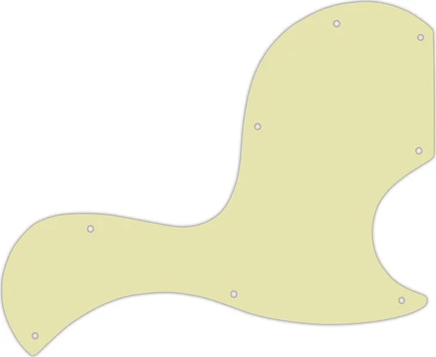 WD Custom Pickguard For Gibson SG Junior #34S Mint Green Solid