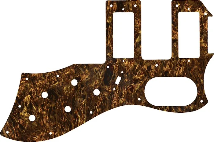 WD Custom Pickguard For Guild 2016 S-200 T-Bird Reissue #28TBP Tortoise Brown Pearl