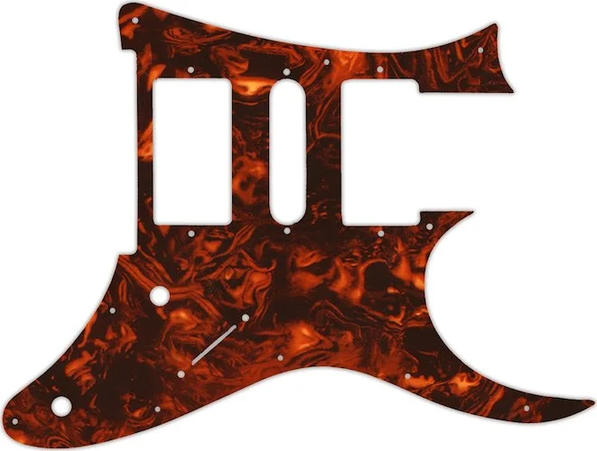 WD Custom Pickguard For Ibanez 2009 RG350DX #05F Faux Tortiose