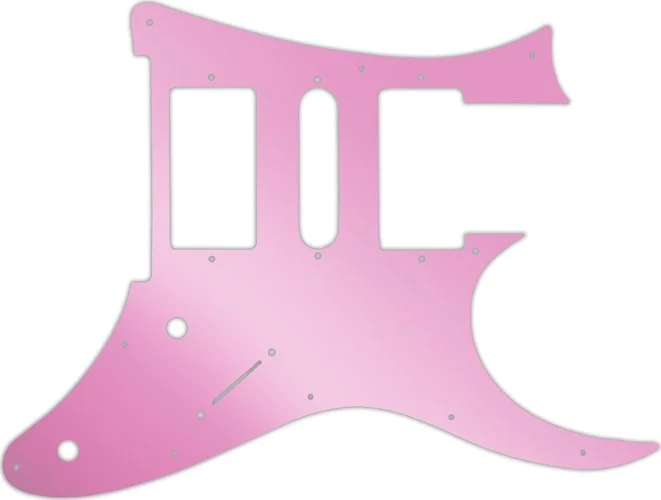 WD Custom Pickguard For Ibanez 2009 RG350DX #10P Pink Mirror