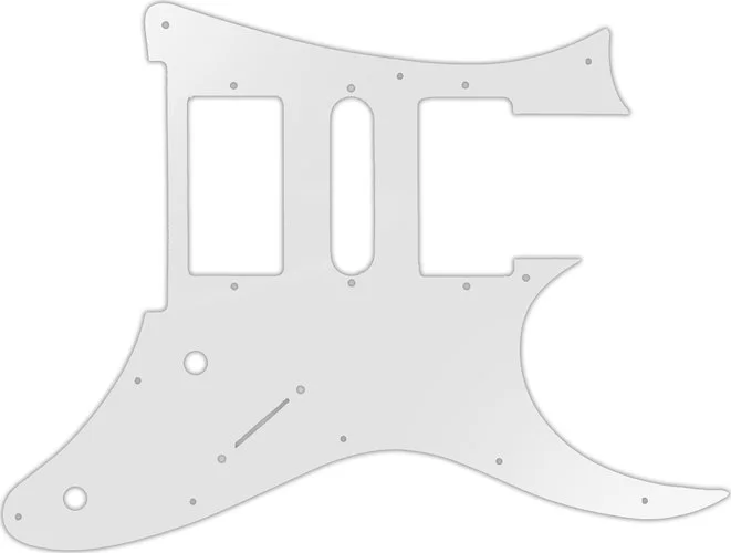 WD Custom Pickguard For Ibanez 2009 RG350DX #22 Translucent Milk White