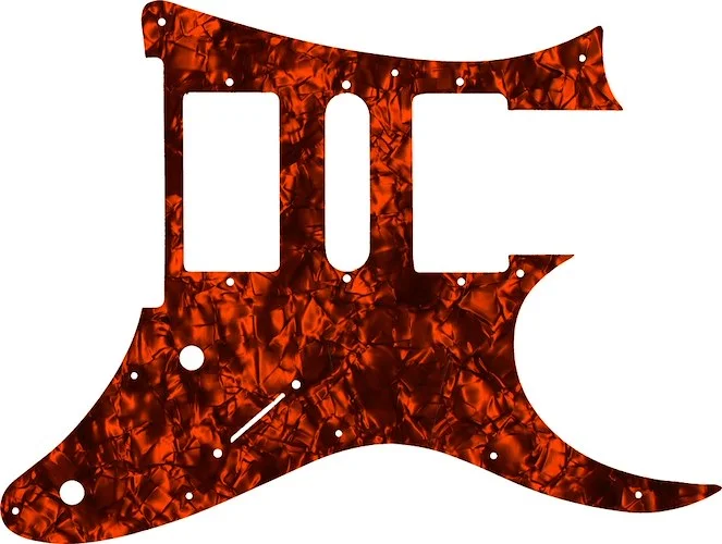 WD Custom Pickguard For Ibanez 2009 RG350DX #28OP Orange Pearl/Black/White/Black