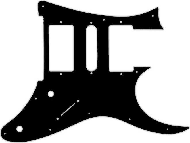 WD Custom Pickguard For Ibanez 2009 RG350DX #29T Matte Black Thin