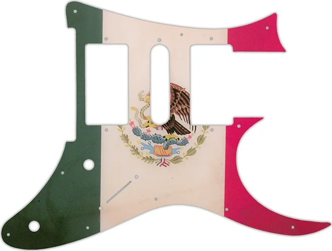 WD Custom Pickguard For Ibanez 2009 RG350DX #G12 Mexican Flag Graphic