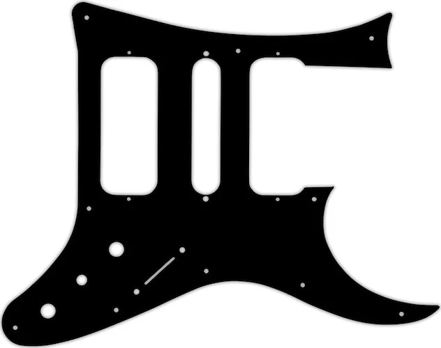 WD Custom Pickguard For Ibanez 8 String TAM10 #03 Black/White/Black