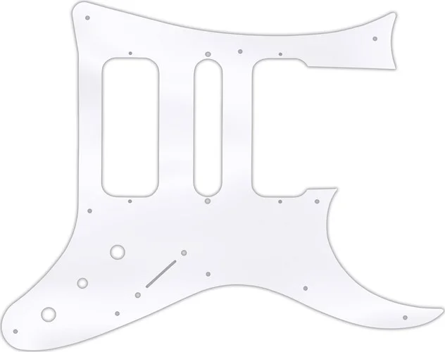 WD Custom Pickguard For Ibanez 8 String TAM10 #45 Clear Acrylic