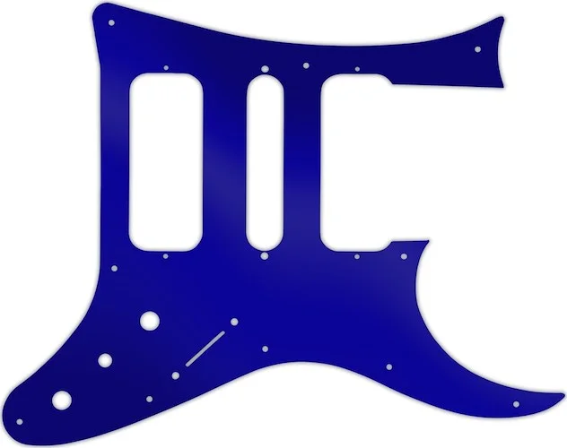 WD Custom Pickguard For Ibanez 8 String TAM10 #10DBU Dark Blue Mirror