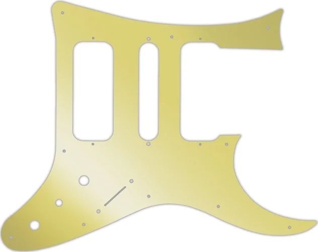 WD Custom Pickguard For Ibanez 8 String TAM10 #10GD Gold Mirror