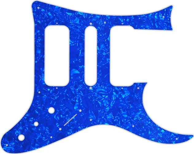 WD Custom Pickguard For Ibanez 8 String TAM10 #28BU Blue Pearl/White/Black/White