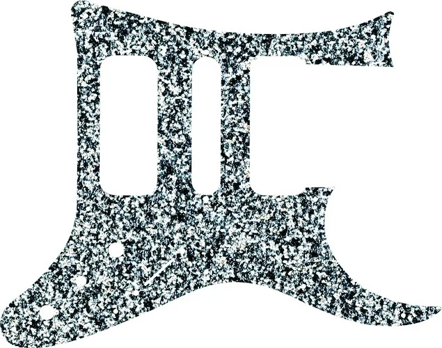WD Custom Pickguard For Ibanez 8 String TAM10 #60SS Silver Sparkle 