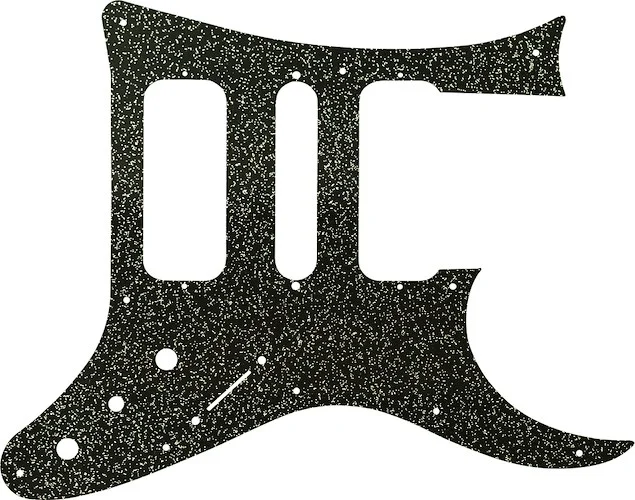 WD Custom Pickguard For Ibanez 8 String TAM10 #60BS Black Sparkle 