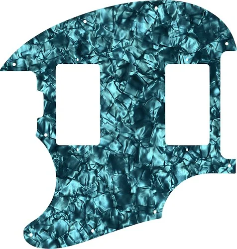 WD Custom Pickguard For Left Hand 2018-Present Music Man StingRay RS #28AQ Aqua Pearl/Black/White/Black