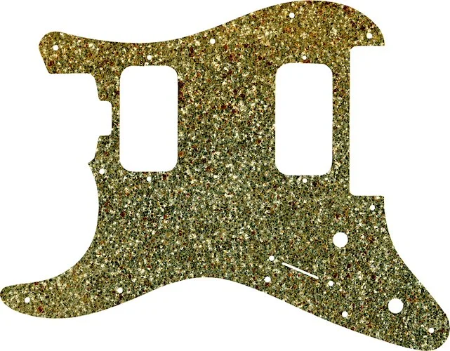 WD Custom Pickguard For Left Hand Charvel 2010-Present Made In Mexico Pro-Mod So-Cal Style 1 HH FR #60GS Gold Sparkle 