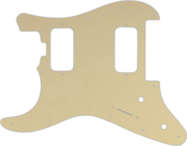 WD Custom Pickguard For Left Hand Charvel 2010-Present Made In Mexico Pro-Mod So-Cal Style 1 HH FR #06 Cream