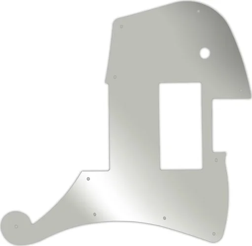 WD Custom Pickguard For Left Hand D'Angelico Deluxe Ludlow #10 Mirror