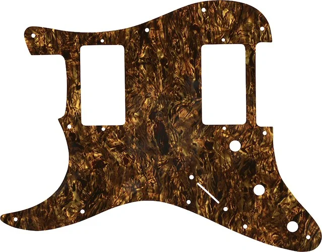WD Custom Pickguard For Left Hand Dual Humbucker Fender Stratocaster #28TBP Tortoise Brown Pearl