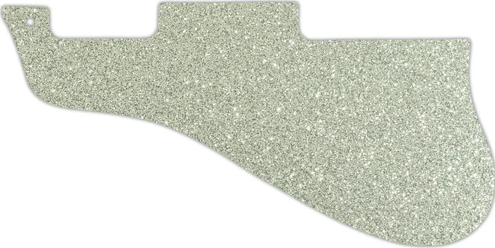 WD Custom Pickguard For Left Hand Epiphone 1962-1970 Sorrento #60SS Silver Sparkle 