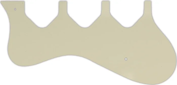 WD Custom Pickguard For Left Hand Epiphone 2011-Present Riviera Custom P93 #55T Parchment Thin